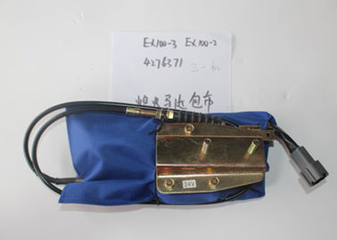 Excavator Choke Flame Failure Device Sensor 24V 4276371 Stop Solenoid Motor For EX100-2 EX100-3 EX100M-3
