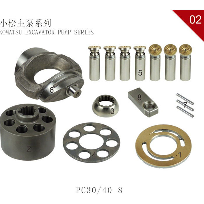 Komatsu PC45-8 PC30 PC75UU PC40-7 PC50 Swing Motor Hydraulic Pump Spare Parts Repair Kit Rotory Group