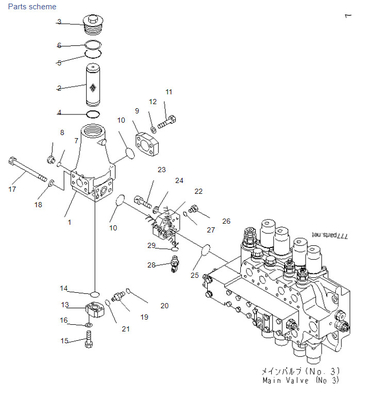 Komatsu PC1250SP-7 21N-62-31201 21N-62-31221