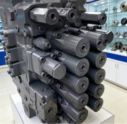 CX350B CX360B CX370B KSJ12250 C0170-55078 Hydrauliczny zespół zaworu sterującego głównym KYB dla części zamiennych koparek CASE