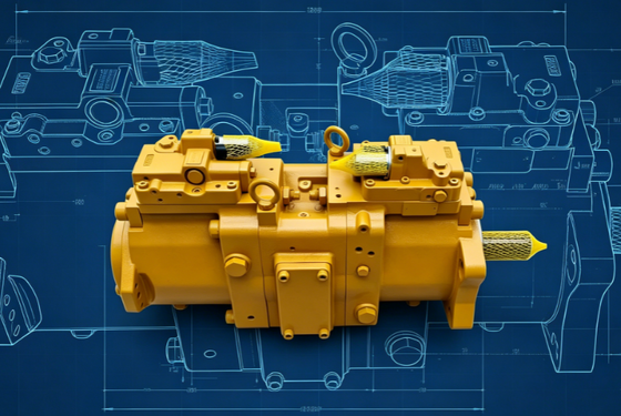 K7V180DTP1Y7R-1E05 336GC 345GC E336GC E345GC Hydrauliczna Główna Pompa 17T Przednia Spline 13T tylny wał American Standard ForExcavator Piston Pump Assembly