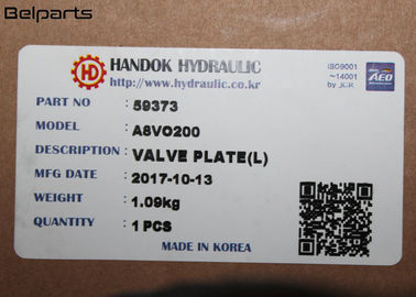 A8V0200 E330C Pompa hydrauliczna części koparki Płyta główna zaworu pompy L 1.09 KG